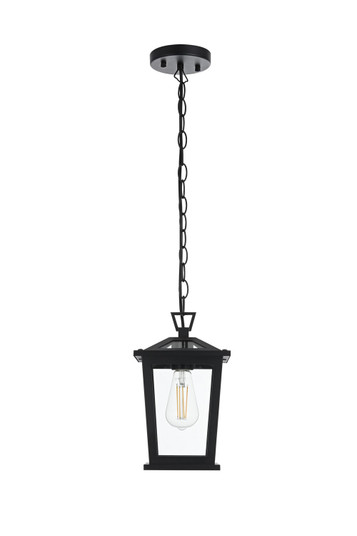 Cayman One Light Outdoor Pendant in Black (173|OD332H12BK)