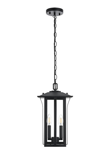 Thayer Two Light Outdoor Pendant in Black (173|OD327H17BK) Thayer Two Light Outdoor Pendant in Black (173|OD327H17BK)