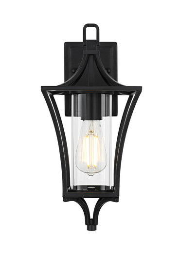Belgrade One Light Outdoor Wall Sconce in Black (173|OD311W16BK)
