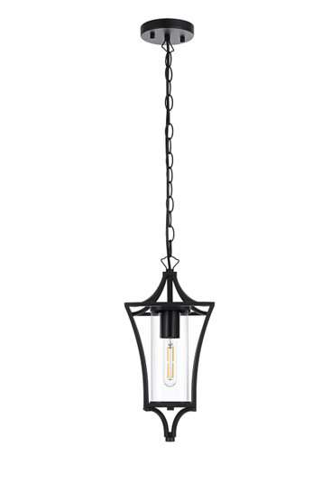Belgrade One Light Outdoor Pendant in Black (173|OD311H15BK)