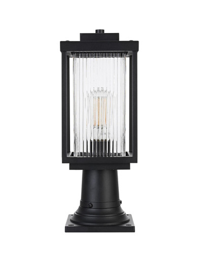 Ludlow One Light Outdoor Post Mount in Black (173|OD308P17BK)