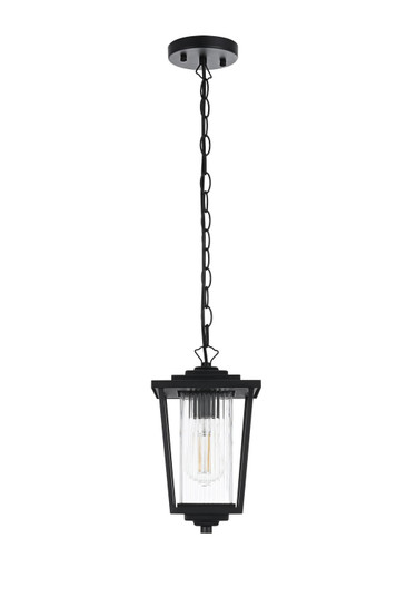 York One Light Outdoor Pendant in Black (173|OD305H13BK)