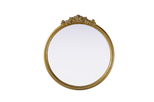 Naomi Mirror in Antique Brass (173|MR7G24AB)