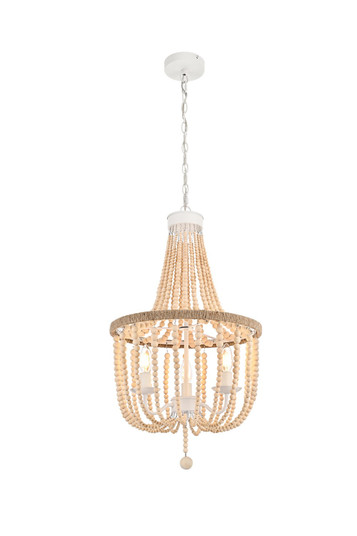 Jolie Three Light Pendant in Beige (173|LD306D16BG)