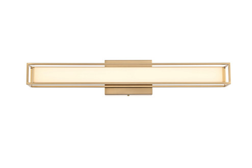 Aden LED Wall Sconce in Satin Gold (173|LD301W24SG)