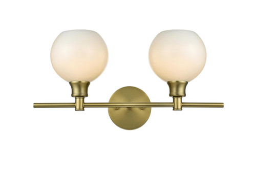Collier Two Light Wall Sconce in Satin Gold (173|LD2315SG)