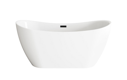 Bristol Bathtub in Glossy White (173|BT30459GWMBK)
