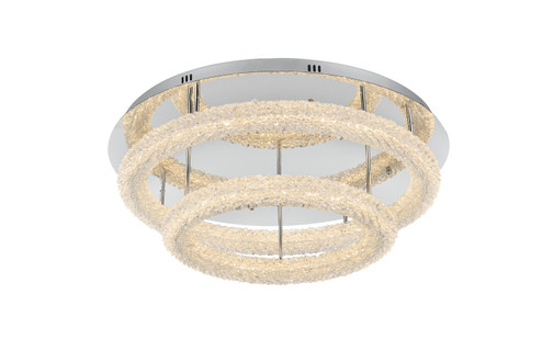 Bowen LED Flush Mount in Chrome (173|3800F30L2C)