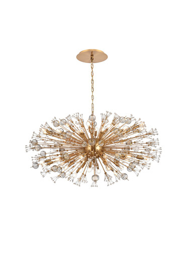 Vera 38 Light Pendant in gold (173|2550D48SG)