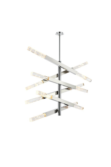 Ari 12 Light Pendant in Chrome and Clear (173|2085L6C)