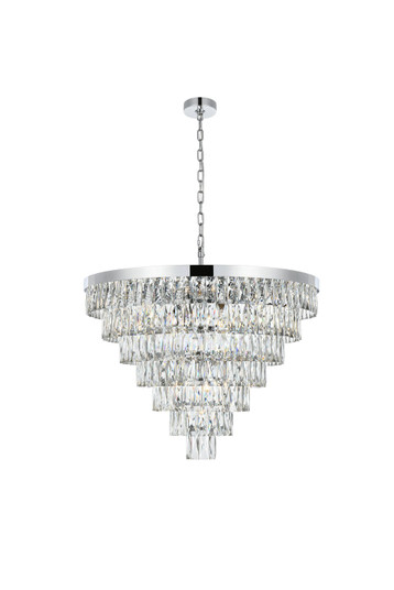 Josephine 25 Light Chandelier in Chrome and Clear (173|1060D32C)