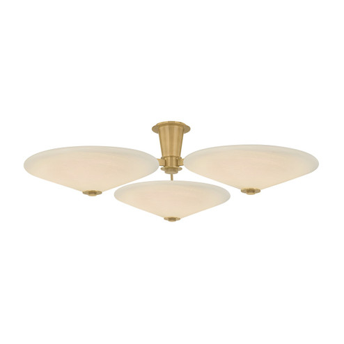 Cologne LED Flush Mount in Vintage Brass (68|52145VB)