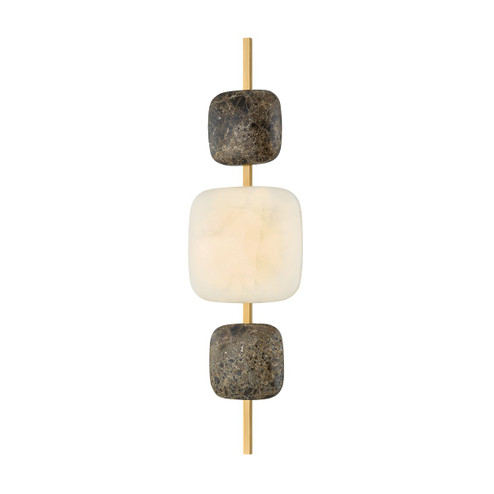 Salisbury LED Wall Sconce in Vintage Brass (68|50301VB)