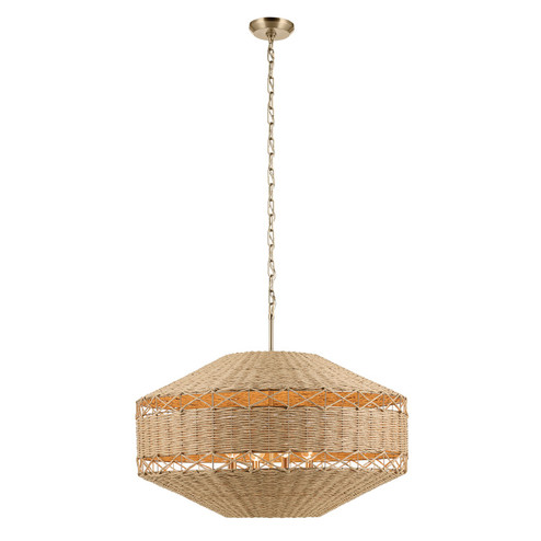 Lulo Four Light Pendant in Champagne Bronze (12|52744CPZ)