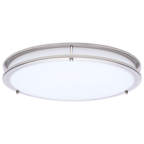 Glamour LED Flush Mount in Brushed Nickel (72|621877)