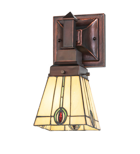 Spear One Light Wall Sconce in Mahogany Bronze (57|284533)