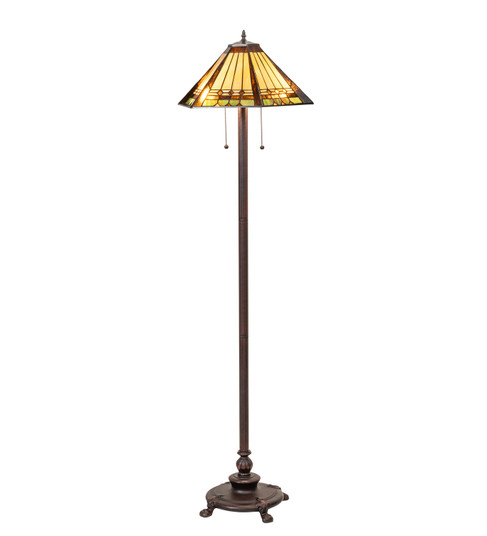 Albuquerque Two Light Floor Lamp in Mahogany Bronze (57|284321)