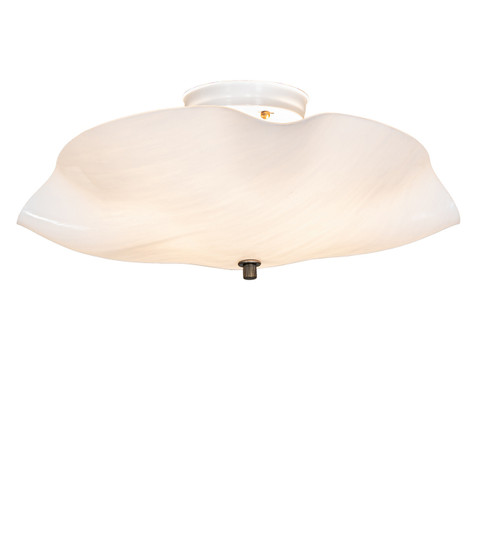 Atelier Three Light Flushmount in Antique Brass (57|284320)
