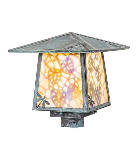 Stillwater One Light Post Mount in Craftsman Verdigris (57|278633)