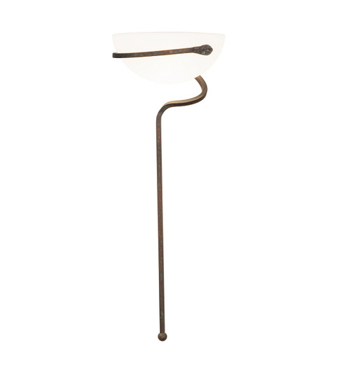 Cupula Leaf LED Wall Sconce in Organic Rust (57|275213)
