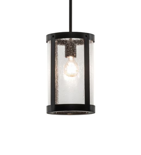 Villa One Light Mini Pendant in Textured Black (57|274648)