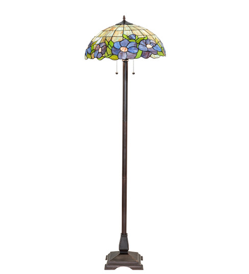 Posy Two Light Floor Lamp in Mahogany Bronze (57|261616)