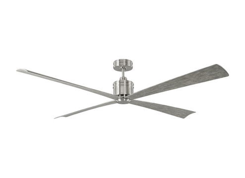 Launceton 72 72'' Ceiling Fan in Brushed Steel (71|4LNCR72BS)