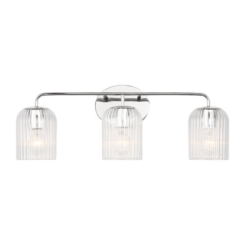 Eisele Three Light Vanity in Chrome (1|GLV1133CH)