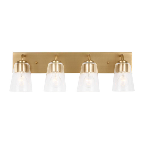 Miles Vanity in Satin Brass (1|GLV1064SB)