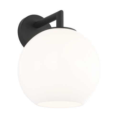 Toca One Light Outdoor Wall Lantern in Textured Black (1|GLO1371TXB)