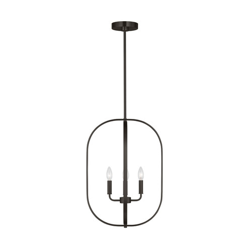 Loretto Four Light Chandelier in Midnight Black (1|GLC1304MBK)
