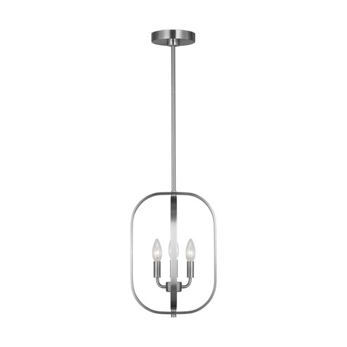 Loretto Three Light Chandelier in Brushed Nickel (1|GLC1293BS) Loretto Three Light Chandelier in Brushed Nickel (1|GLC1293BS)