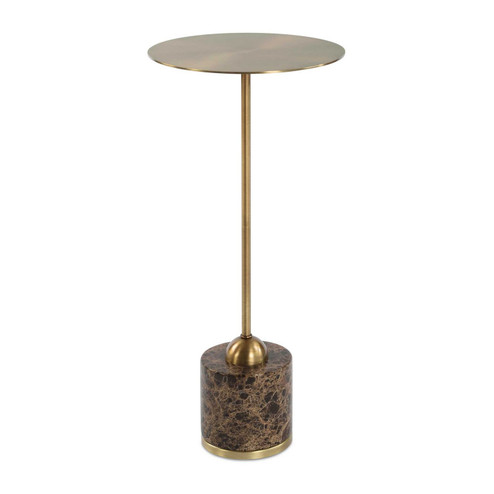 Verlin Drink Table in Brushed Brass (52|50185) Verlin Drink Table in Brushed Brass (52|50185)
