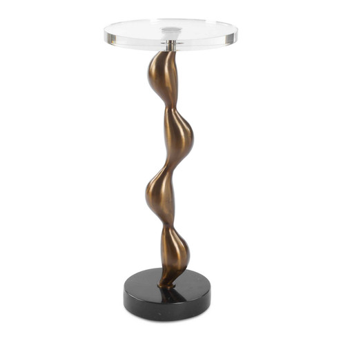 Remolino Drink Table in Warm Bronze (52|50163)