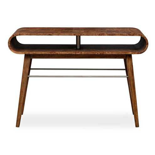 Ledger Console Table in Brass (52|50041)