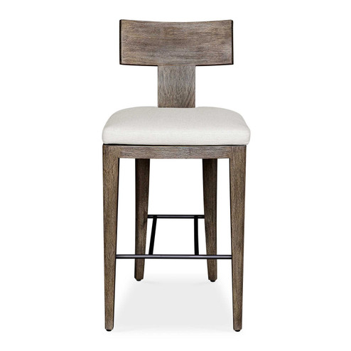 Cellini Bar Stool in Weathered Gray (52|23940)