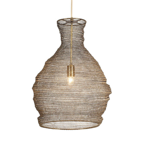 Murmur One Light Pendant in Antique Brass (52|21613)