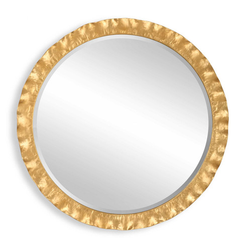 Haya Mirror in Antiqued Gold Leaf (52|08257)