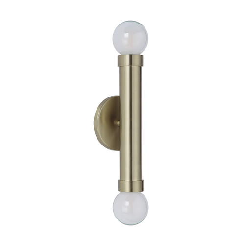 Dasia LED Wall Sconce in Burnished Brass (443|WS136)