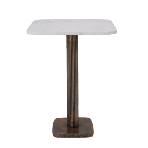 Allard Side Table in Antique Brass (443|TA467)