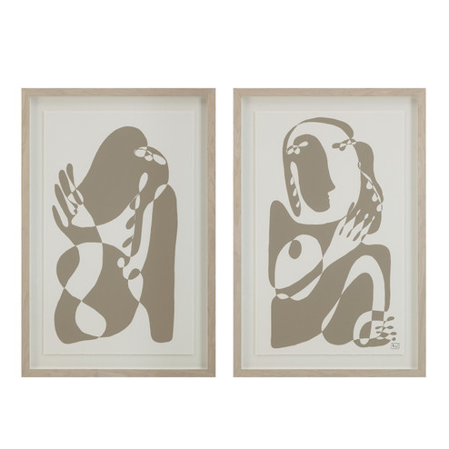 Cybel Canvas Art in WALNUT (443|PA0039)