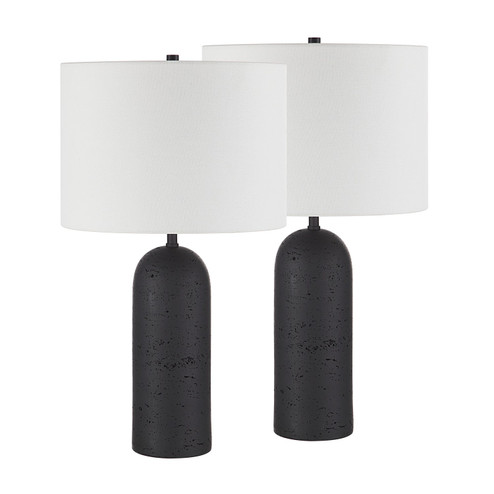 Augusta LED Table Lamp- Set Of Two in Black (443|LPT1267SET2)