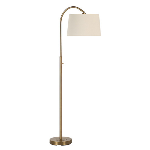 Moulton One Light Floor Lamp in Dark Antique Brushed Brass (443|LPF3172)