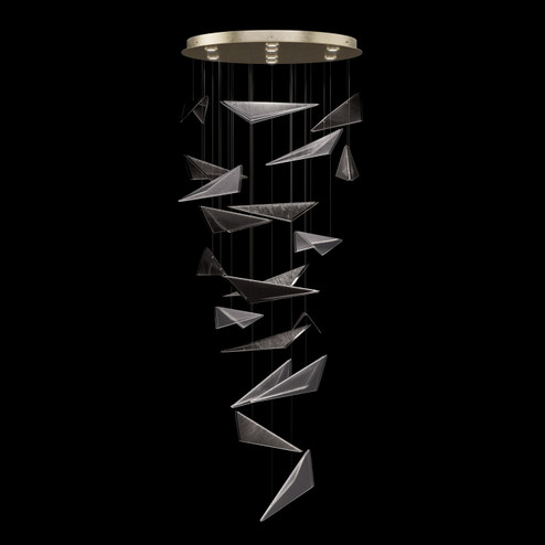Volo LED Pendant in Soft Gold/Smoke Linear (48|10011952)