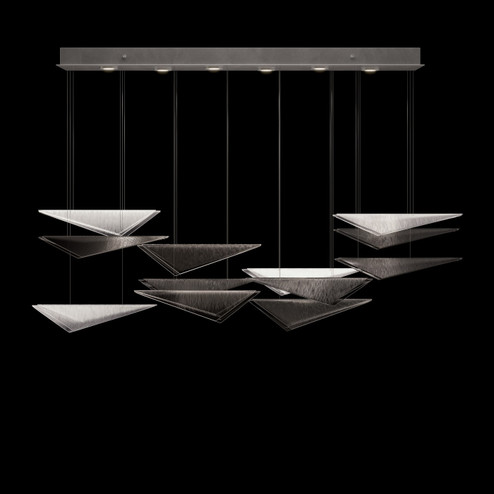 Volo LED Pendant in Silver/Smoke Linear (48|10011842)