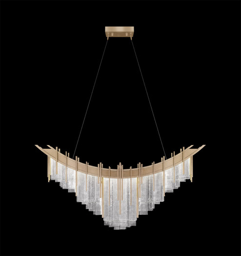 Arpeggio LED Pendant in Soft Gold/Clear (48|10007651)