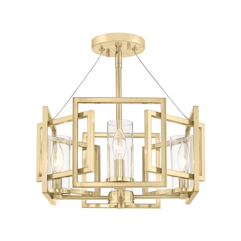 Marco Four Light Pendant in Brushed Champagne Brass (62|60684PBCB)