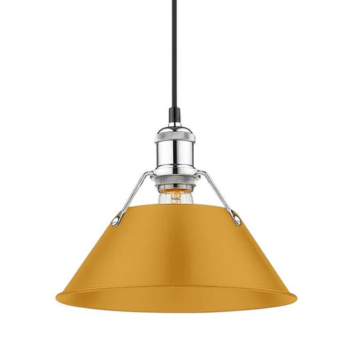 Orwell One Light Pendant in Chrome (62|3306MCHAY)