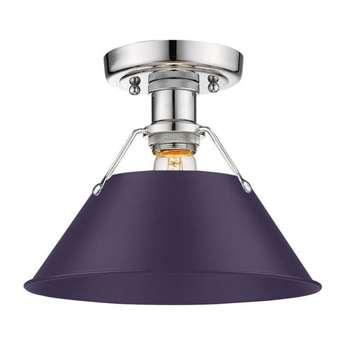 Orwell One Light Flush Mount in Chrome (62|3306FMCHEP)