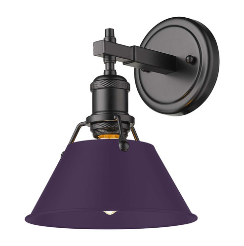 Orwell One Light Bath Vanity in Matte Black (62|3306BA1BLKEP)